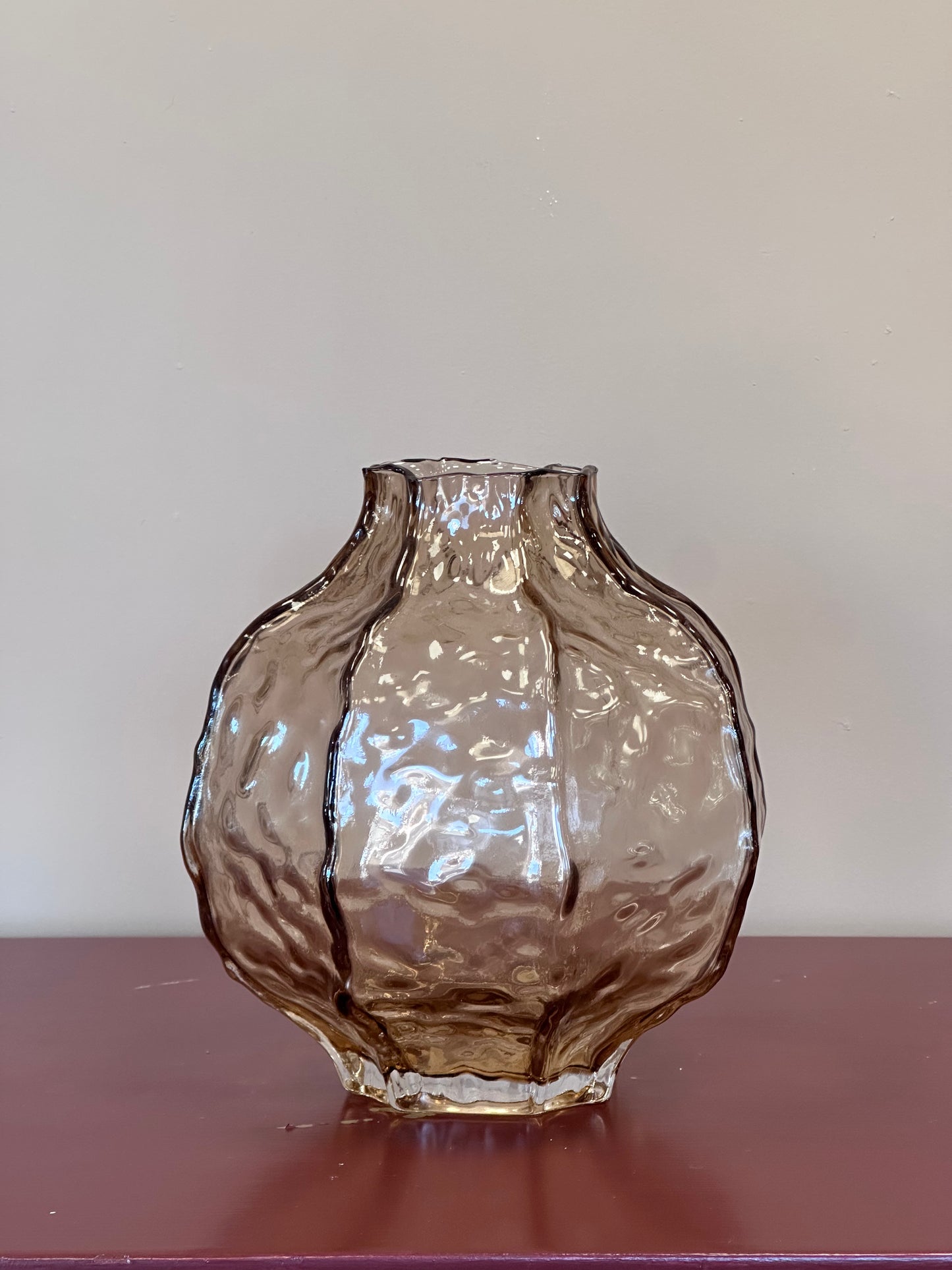 Vaso in vetro fume'