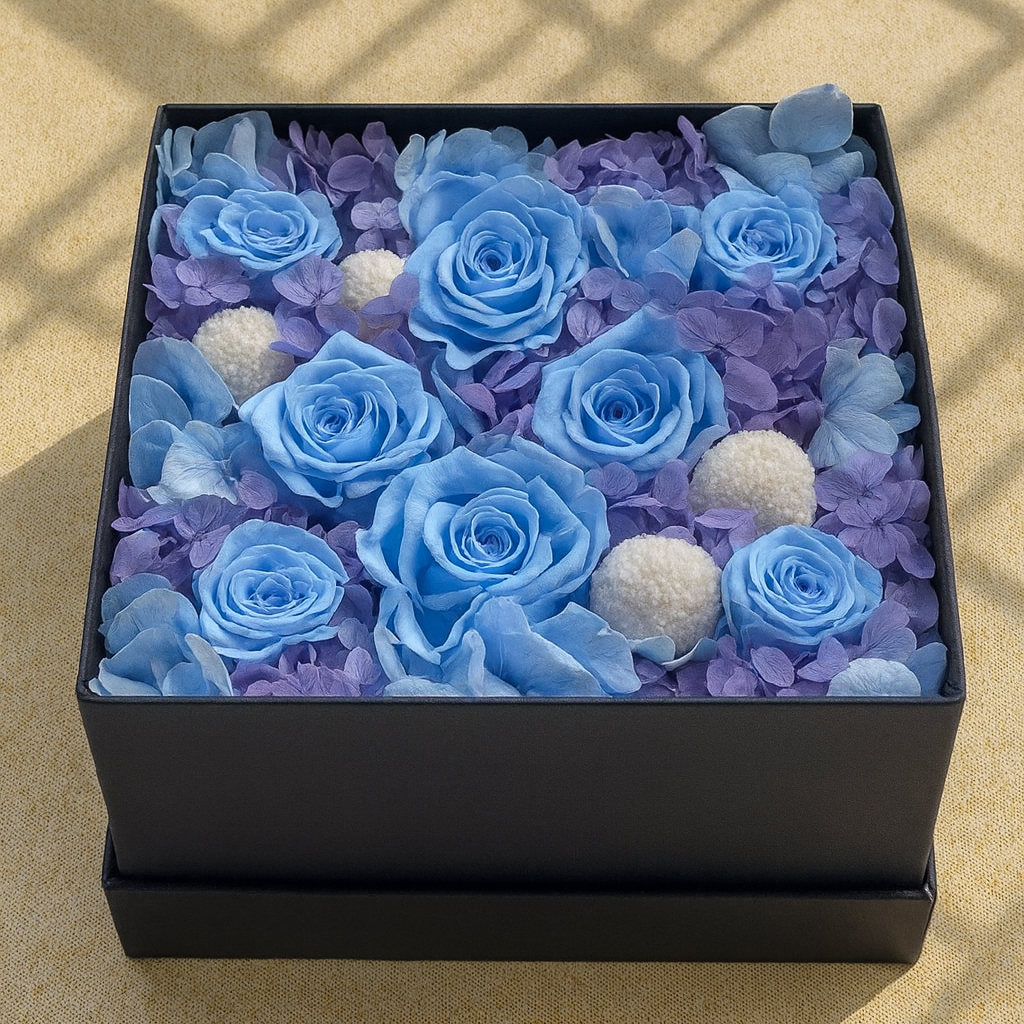 Flower Box Azzurro