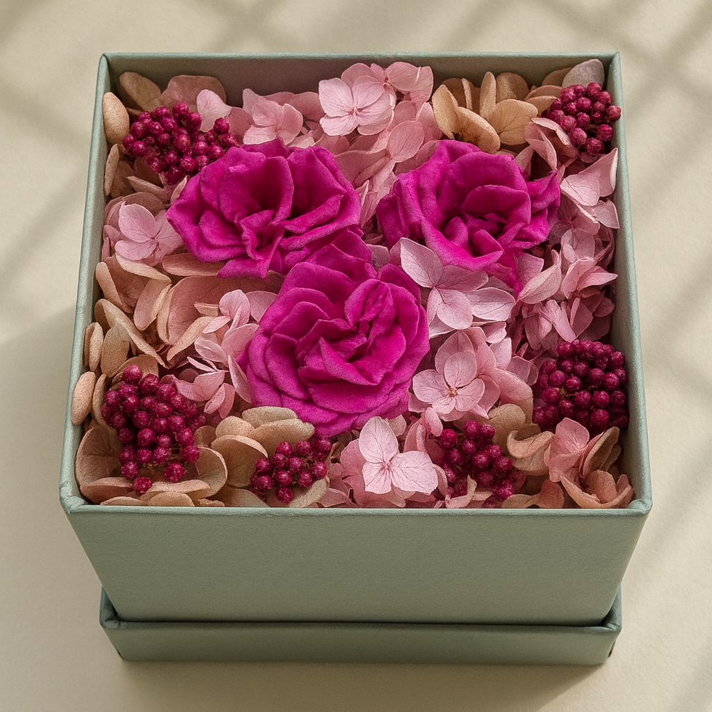 Flower Box Fucsia Cipria